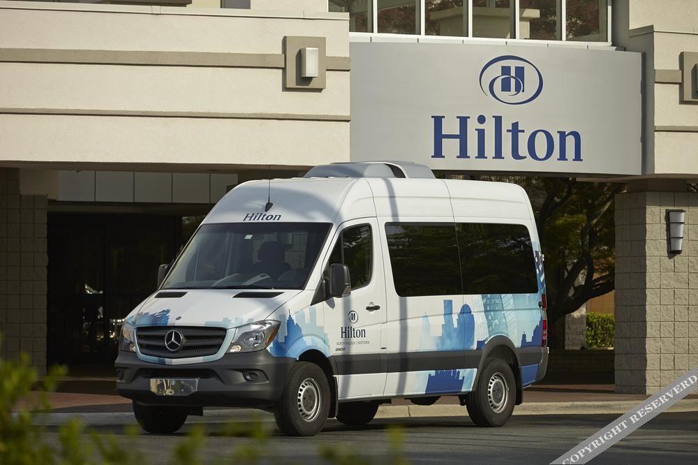 Hilton Raleigh North Hills Hotel Eksteriør billede